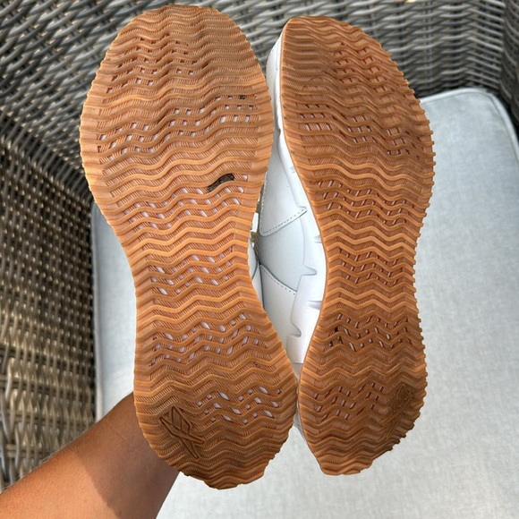 Reebok Ortholite Zig Dynamica Sneaker-Sz 8-Chalk/White Combo-Gum Soles - Picture 11 of 15